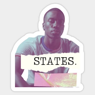 STATES. Tim Weah Minimalist Soccer Olympics Sticker